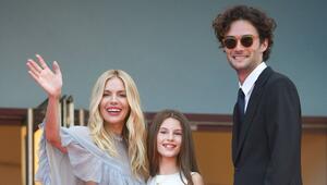 Strahlende Patchworkfamilie: Sienna Miller mit Tochter Marlowe und ihrem Lebensgefährten Oli Green.