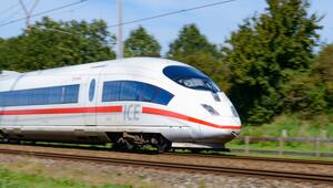 ICE während der Fahrt