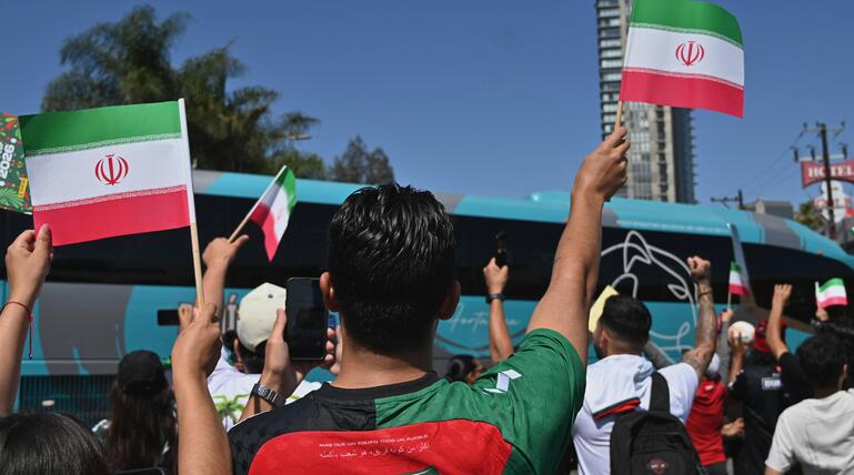Iranisches Team wird empfangen
