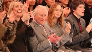 König Charles III. bei der London Fashion Week am Donnerstag.