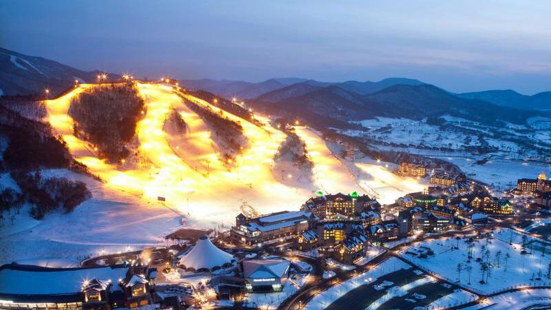 Ski Resort in Pyeongchang