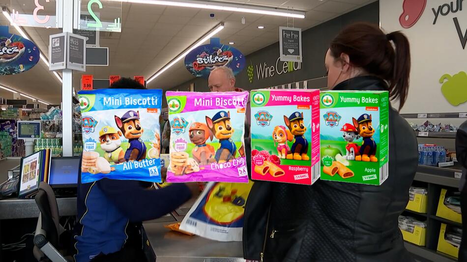 Link zu Pornoseite auf Süßigkeiten: Lidl ruft Kinder-Snacks zurück