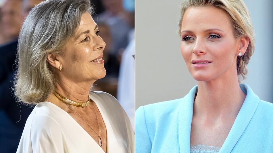 Überraschender Auftritt in Monaco: Fürstin Charlène ungewohnt vertraut mit Schwägerin Caroline