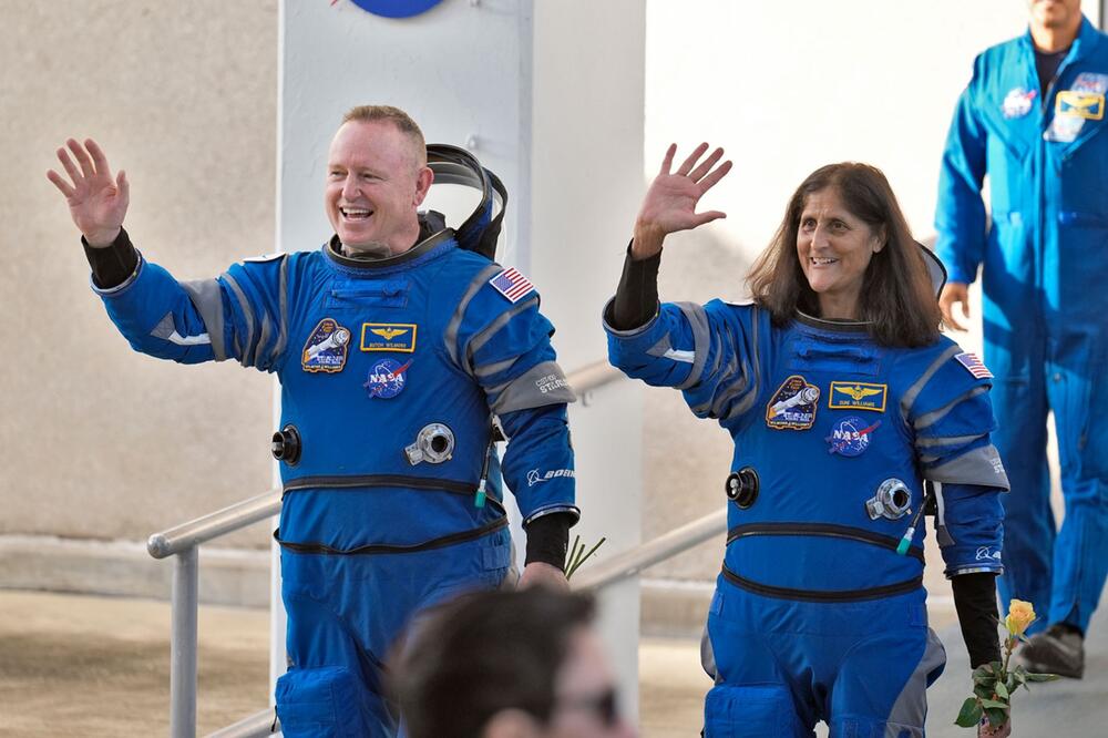 Vor Start der Starliner-Kapsel von Boeing