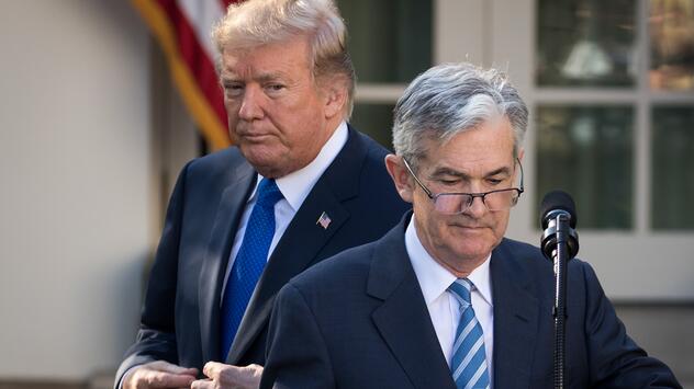 US-Präsident Donald Trump und Fed-Chef Jerome Powell.