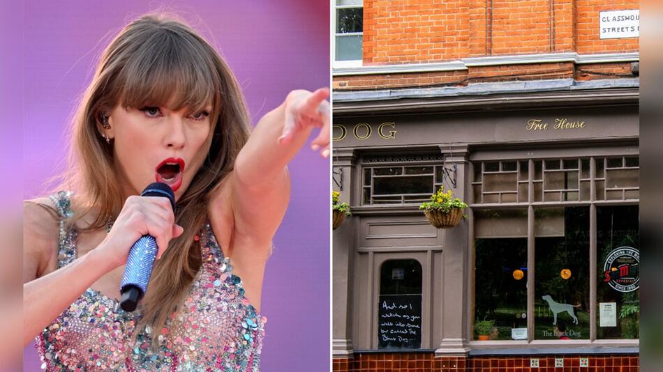 Ein kleiner Pub in London wird derzeit von Taylor Swifts Fans überströmt.