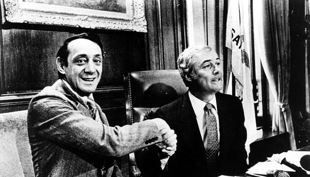 George Moscone und Harvey Milk