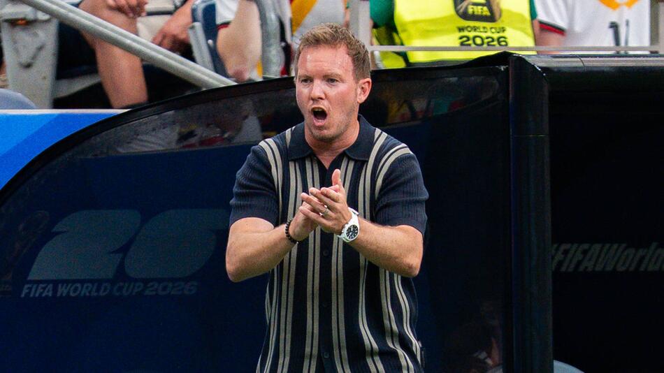 Warum sich Julian Nagelsmann in der Halbzeit umzog