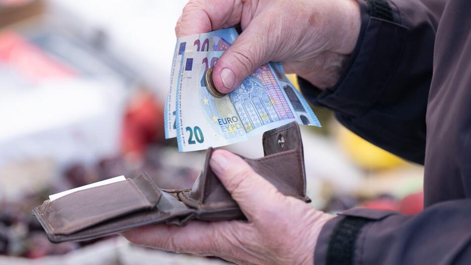 Geld im Portemonnaie