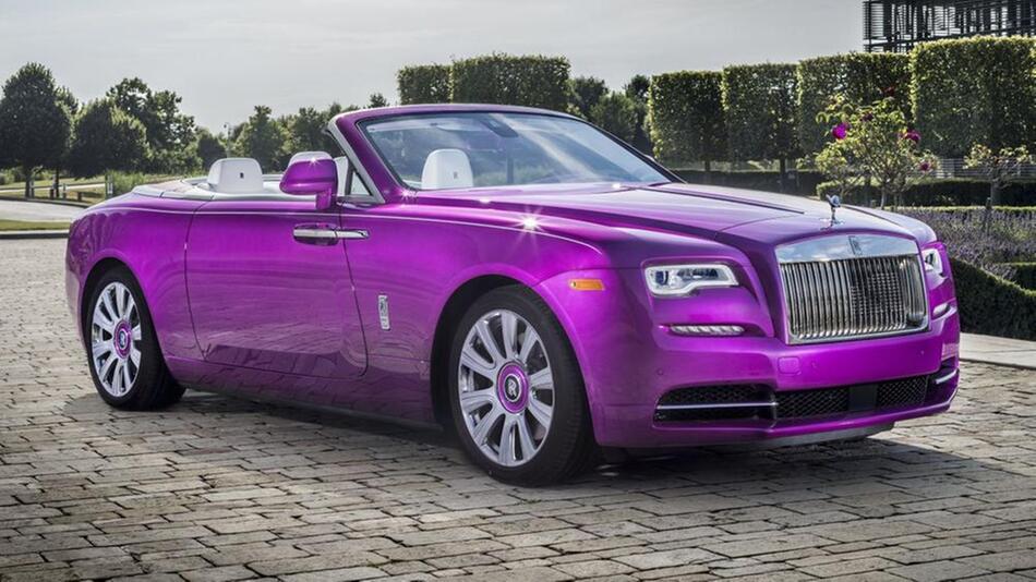 Rolls-Royce "Dawn in Fuxia"