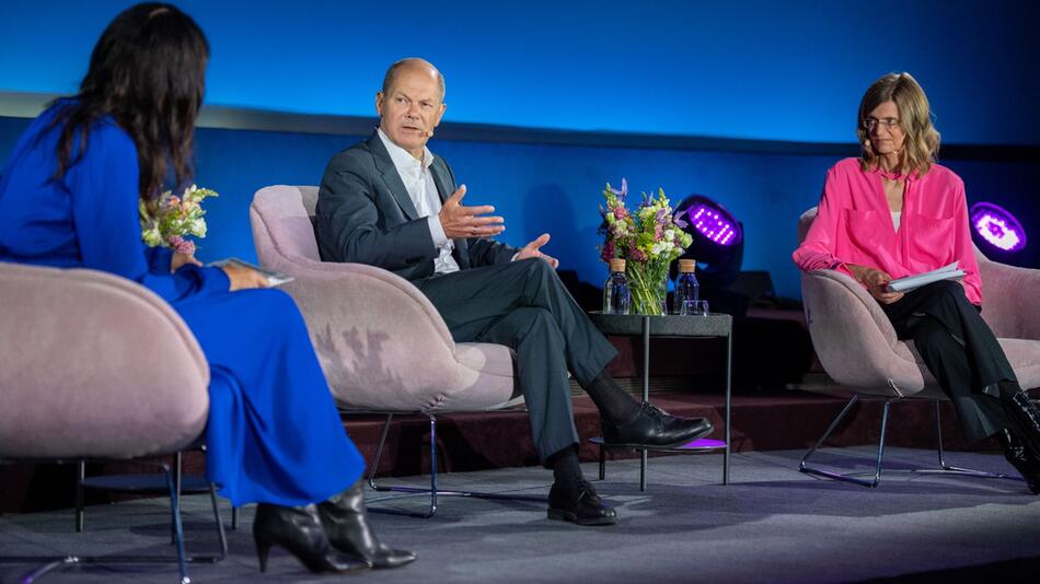 "Brigitte Live" mit SPD-Kanzlerkandidat Scholz