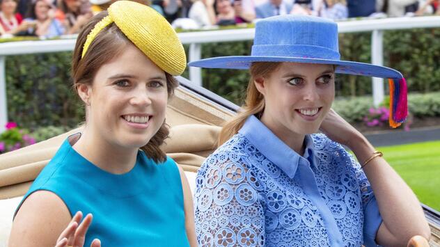 Die Prinzessinnen Beatrice und Eugenie 2019 beim Royal Ascot.
