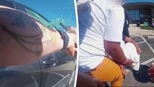 Kind bei Hitze im Auto eingesperrt – Polizistin in Indianapolis schlägt Scheibe ein