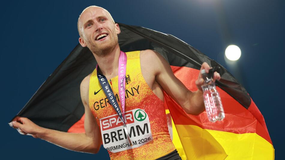 Deutscher überrascht mit EM-Silber über 5.000 Meter