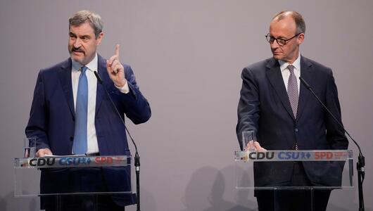 Markus Söder und Friedrich Merz