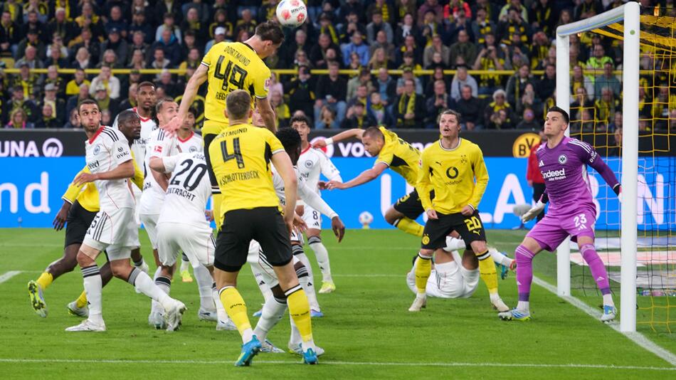 Frankfurt schockt Dortmund in der 2. Minute – BVB vergibt Augleichschance