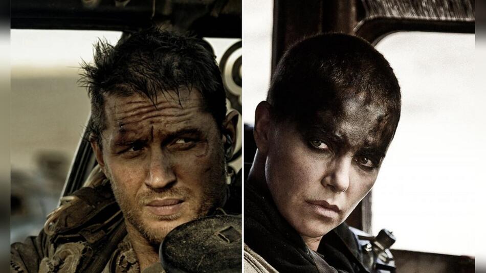 Keine Freunde: Tom Hardy und Charlize Theron in "Mad Max: Fury Road".