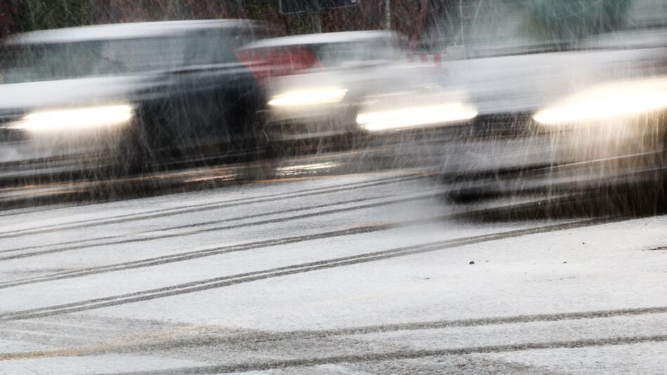 Schnee in Hamburg