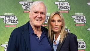 John Cleese mit seiner Ehefrau Jennifer in London.
