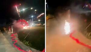 Zuschauer freuen sich über Feuerwerk – dann wird es explosiv