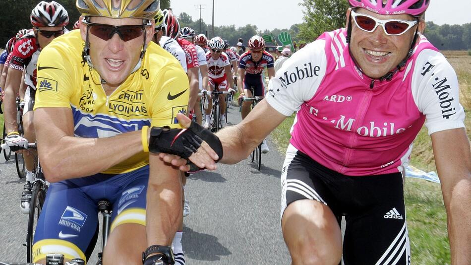 Lance Armstrong und Jan Ullrich