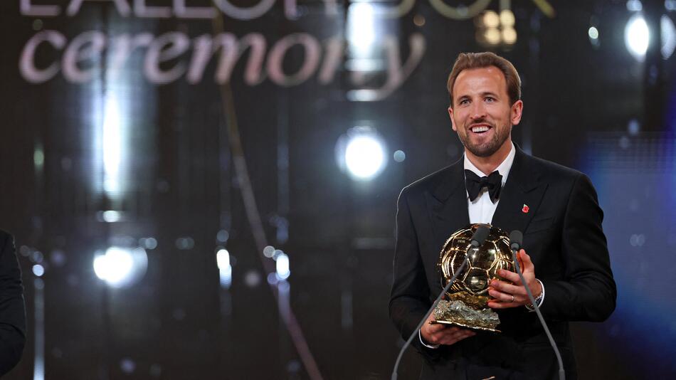 Bayerns Harry Kane gewinnt den Ballon d'Or
