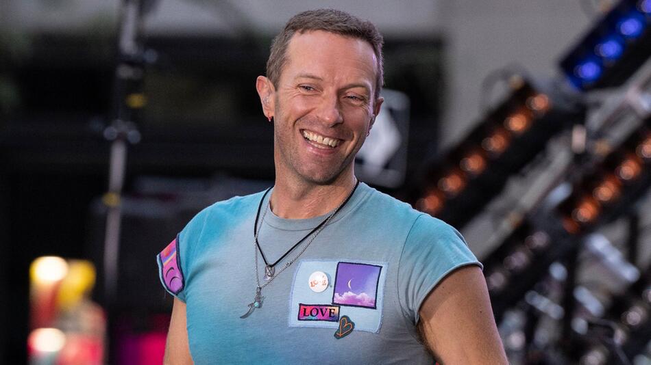 Chris Martin ist mit Coldplay aktuell auf Welttournee.