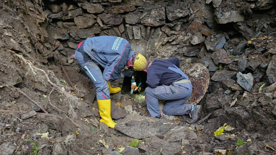 Mann in altem Bergwerk vermisst