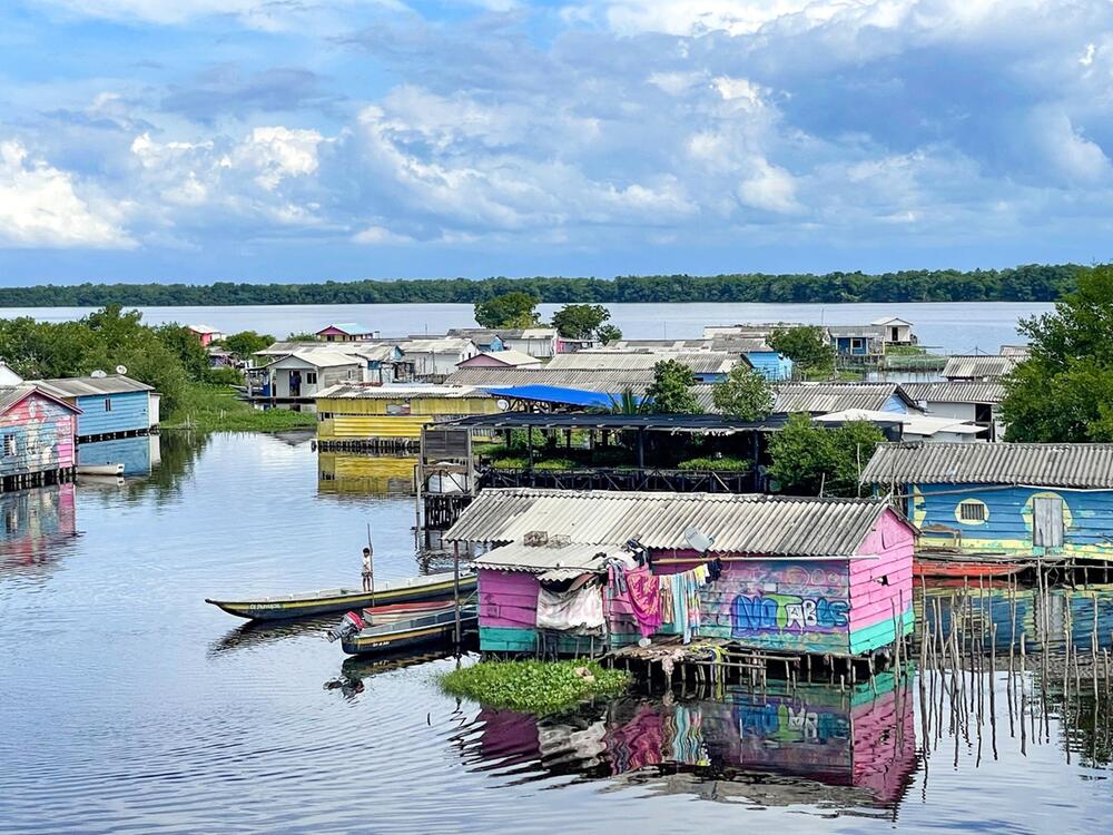 Das schwimmende Dorf Nueva Venecia