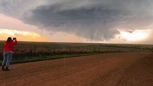 Spirale am Himmel: Sturmjäger filmen Tornadoentstehung in Oklahoma