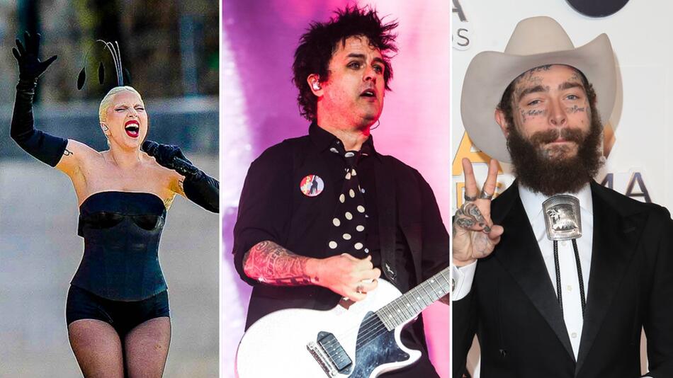 Lady Gaga, Green Day und Post Malone sind drei der vier Headliner des Coachella-Festivals.