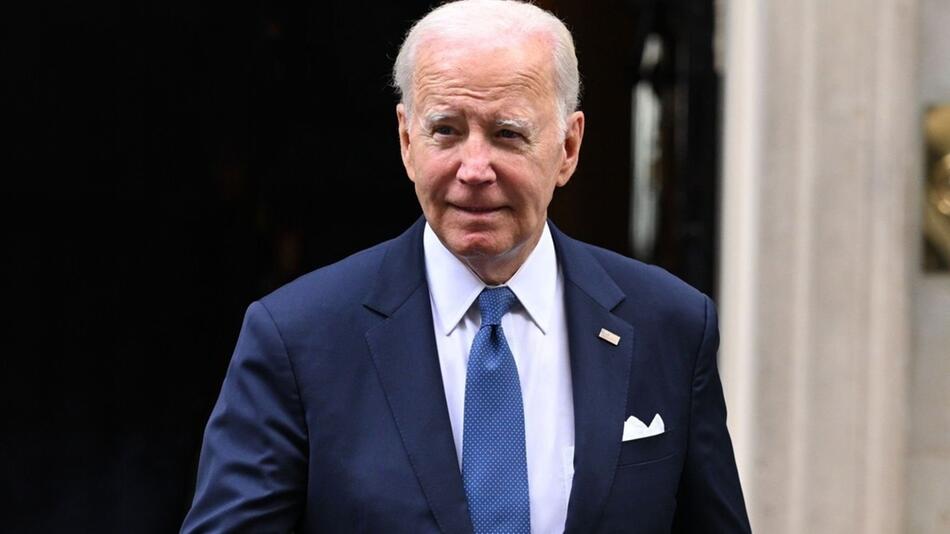 Videos, die US-Präsident Joe Biden in angeblich verwirrtem Zustand zeigen sollen, sich vom ...