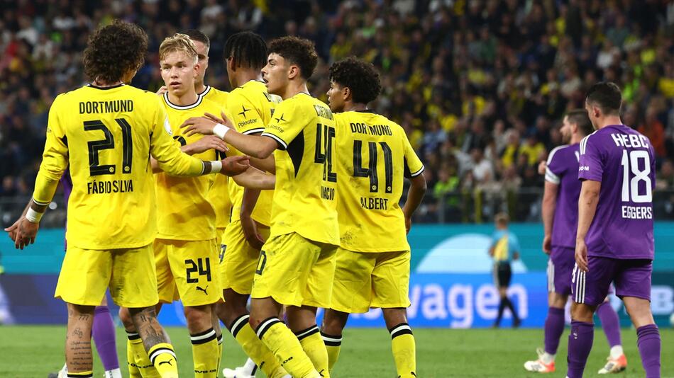 Vier Tore! Dortmund legt gegen Fünftligisten schon wieder nach