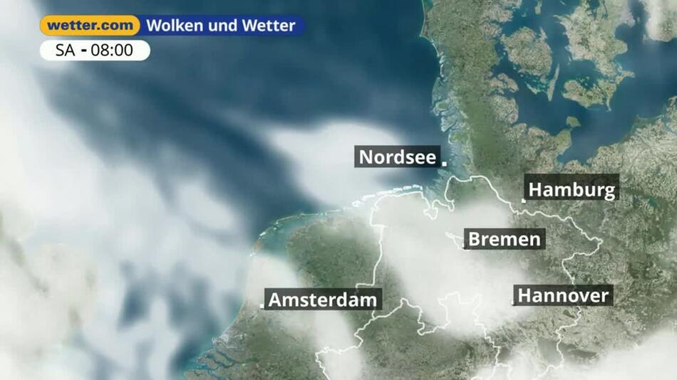 "Nordsee: Dein Wetter für Deine Region!"
