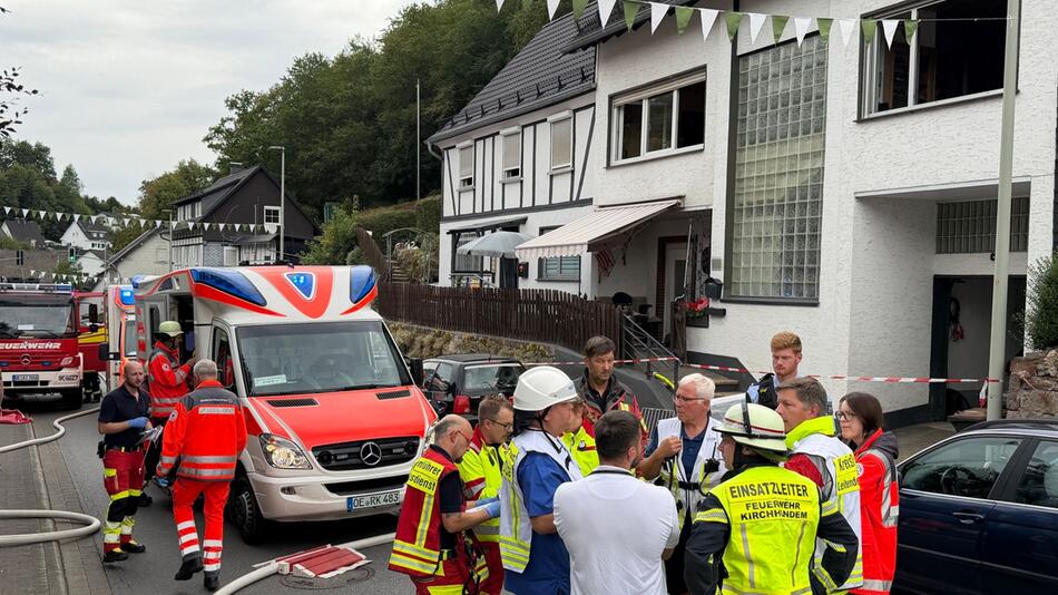 Mehrere Verletzte nach Explosion in Wohnhaus