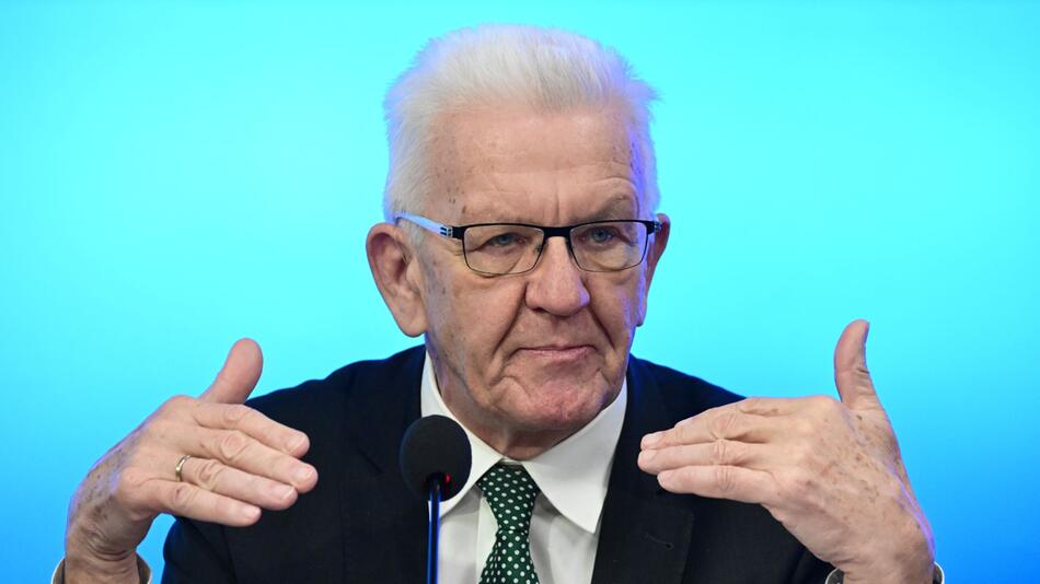 Ministerpräsident Winfried Kretschmann