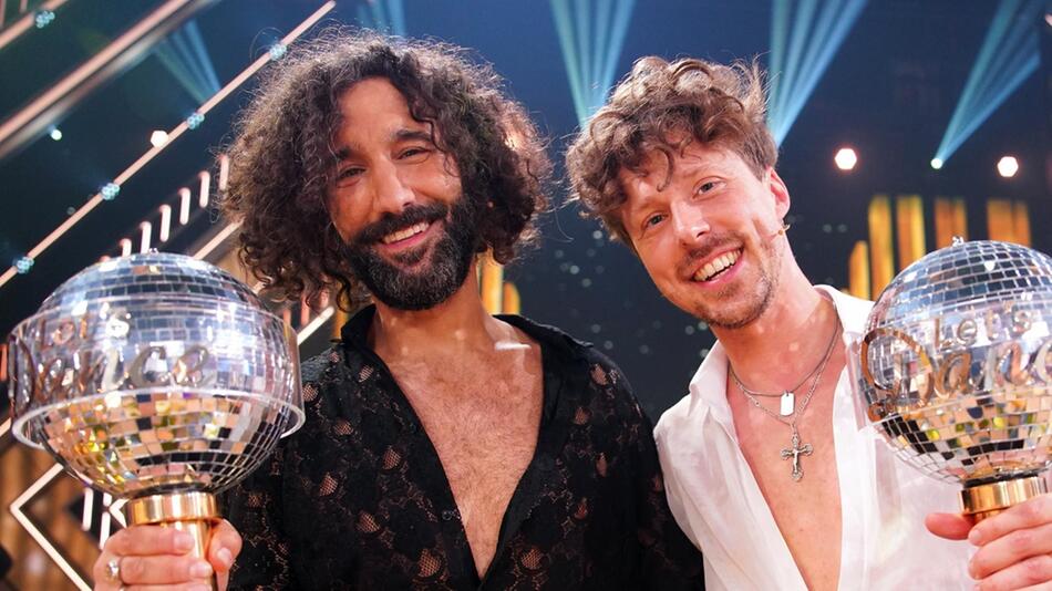 "Let's Dance - Die große Profi-Challenge": Massimo Sinató (l.) und Valentin Lusin haben gewonnen.