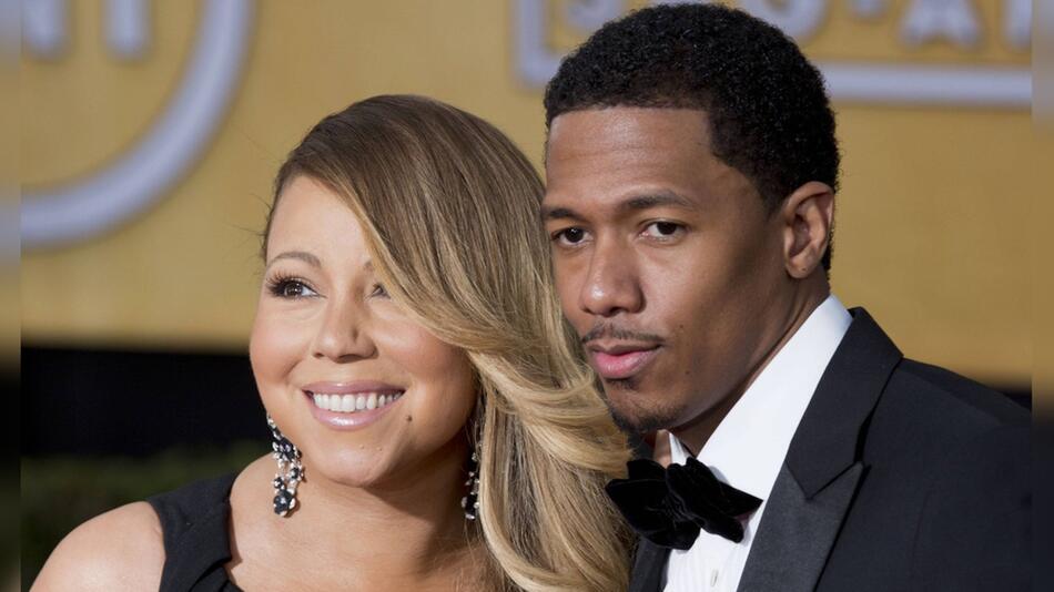 Nick Cannon (re.) und Mariah Carey bei einem Red-Carpet-Auftritt im Jahr 2014. Nur wenig später ...