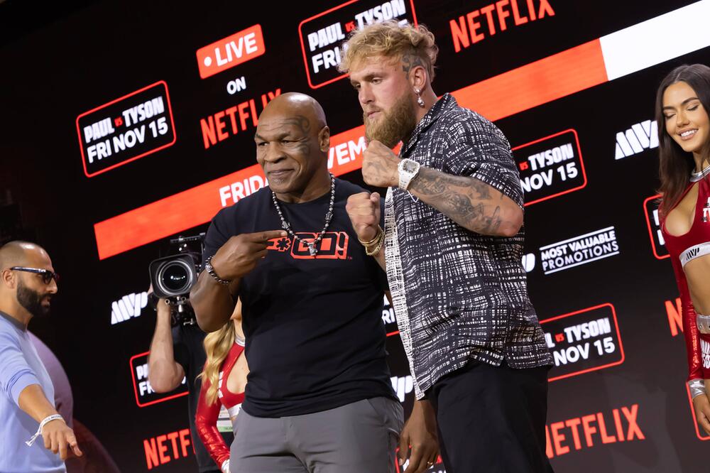 Mike Tyson und Jake Paul