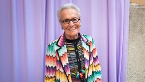 Rosita Missoni machte das bunte Zickzackmuster zum Markenzeichen von Missoni.