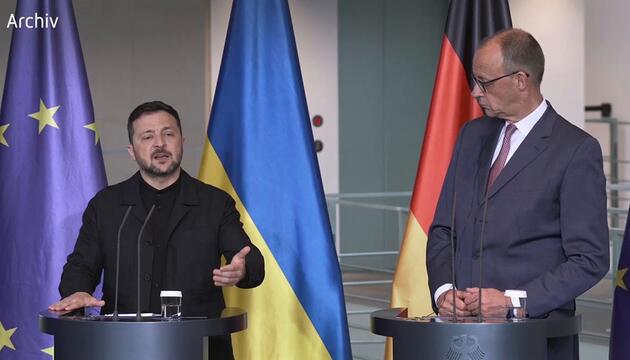 Hilfe für Ukraine: Merz bei Wiederaufbaukonferenz in Rom