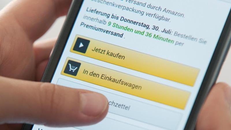 Einkaufen mit Smartphone