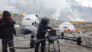 Drohnen-Einsatz am Mount Everest