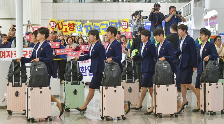 Nordkorea, Südkorea, Fußball, Asian Champions League der Frauen, Diplomatie
