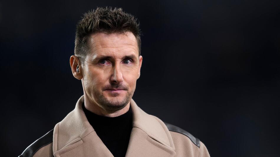 Miroslav Klose als TV-Experte im Einsatz in der Champions League