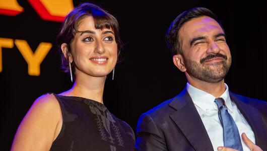 Rama Duwaji und Zohran Mamdani 