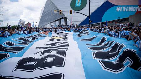 Argentinien-Fans randalieren vor Halbfinale in Atlanta