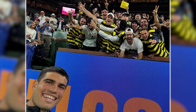 Fans in Bienenkostümen überraschen Tennis-Superstar bei Indian Wells