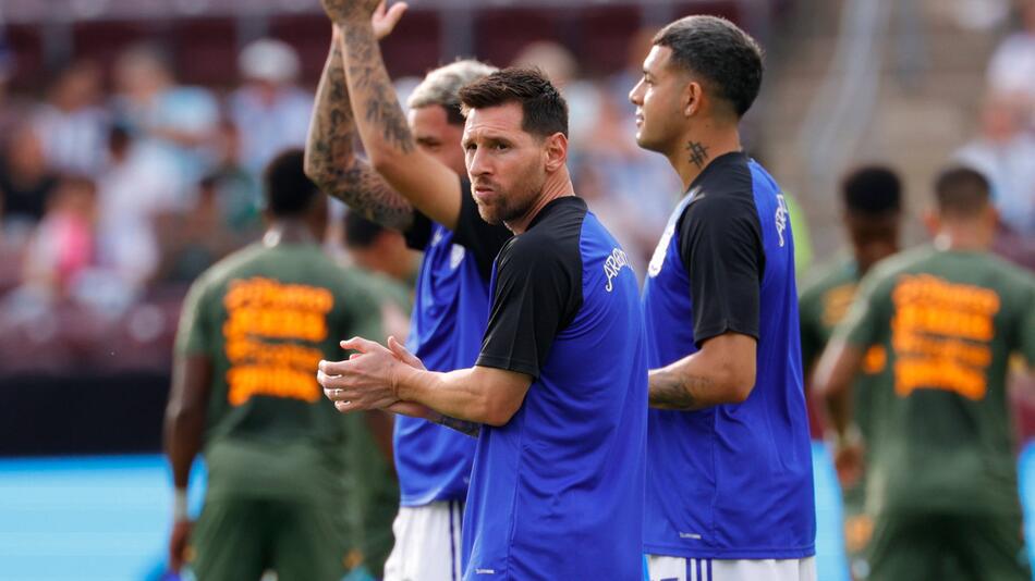 Titelverteidiger Argentinien in Sorge um Messi