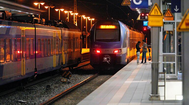 Funkstörung im Bahnverkehr